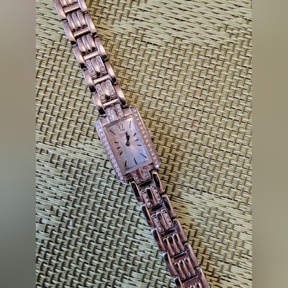 Citizen Eco-Drive Watch Women’s with Mother of Pearl and Swarovski Crystals - Picture 6 of 14